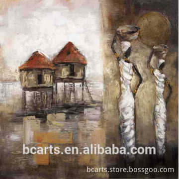 Newest figurative abstract art, handmade oil painting ,home decoration